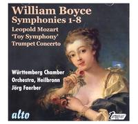 Boyce – Symphonies N° 1-8 – Faerber – Alto