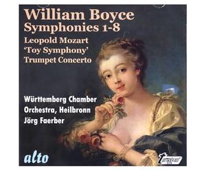 Boyce : Symphonies N° 1-8. Faerber.