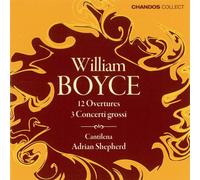 William Boyce – 12 Ouvertures et 3 Concerti – CD – Import – NAXOS
