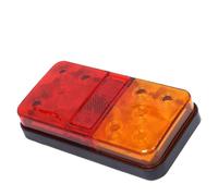 BOYDREAM Feu Arrière Voiture 2 pièces feu pour arrière feu clignotant pour indicateur 12V24V 10 pour feux latéraux de camion feu Stop pour voiture(C)