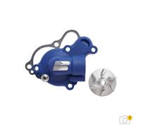 Boyesen Couvercle de pompe à eau + turbine SuperCooler - bleu