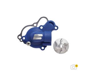 Boyesen Couvercle de pompe à eau + turbine SuperCooler - bleu