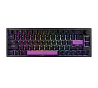 BOYI 66Pro Commutateur magnétique à déclenchement rapide 65 % Clavier mécanique à effet Hall monté sur joint RVB HotSwap Hyper-Fast actionnement réglable Clavier de jeu filaire compact avec bouton