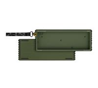 BOYI x KEYSME GT60 Pro Kit de clavier magnétique Barebones complet en alliage d'aluminium CNC PIC60 60 % compact avec boîtier personnalisé pour clavier de jeu mécanique personnalisé (Jungle Storm JS)