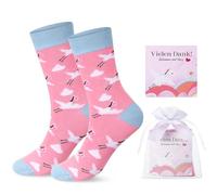 Boyiee Cadeau de Sage-Femme Chaussettes Amusantes Chaussettes de Sage-Femme avec 1 Carte de Remerciement et 1 Petit Sac