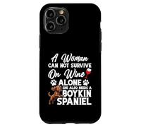 Boykin Spaniel Maman amoureuse des animaux Une femme Boykin Spaniel Coque pour iPhone 11 Pro