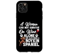 Boykin Spaniel Maman amoureuse des animaux Une femme Boykin Spaniel Coque pour iPhone 11 Pro Max