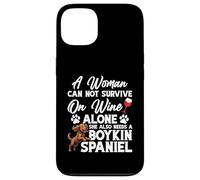 Boykin Spaniel Maman amoureuse des animaux Une femme Boykin Spaniel Coque pour iPhone 13