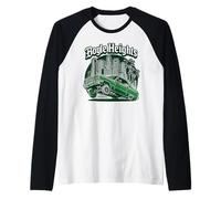 Boyle Heights Los Angeles Lowrider California Cholo Mexicain Manche Raglan