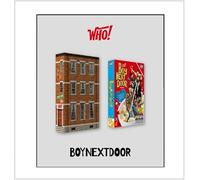 BOYNEXTDOOR WHO! 1st Single Album CD+Poster on pack+Photobook+Photocard+Postcard+Tracking Sealed (WHO Version)