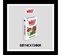 BOYNEXTDOOR WHO! 1st Single Album Weversion Album Version Out Box+6p Trading Card+1p QR Card+1p PhotoCard+Tracking Sealed
