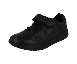 Boys Clarks Casual Hook And Loop Fastening Trainers Scape Bright