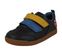 Boys Clarks Den Play Dinosaure Détails Crochets Et Boucles Chaussures