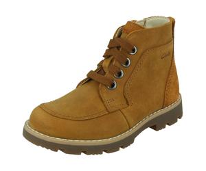 Boys Clarks Heath Lace Bottes Casual À La Cheville