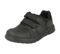 Boys Clarks Hook & Loop Chaussures Scolaires Blake Street