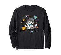 Boys Girls Cute Kawaii Kids Space Pet Sugar Glider Mom Lover Manche Longue