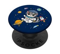 Boys Girls Cute Kawaii Kids Space Pet Sugar Glider Mom Lover PopSockets PopGrip Adhésif