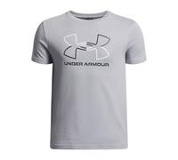 Under Armour T-shirt fonctionnel FOUNDATION gris chiné / noir / blanc Taille 116-122