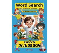 Boys Names Word Search Book: Find a baby name with Easy to Read Print. Great for Baby Shower Gift, Leisure Time Travel and more. 6x9 inches ı 110 pages.