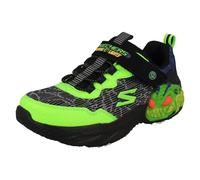 Boys Skechers Lumières S'Allumant Baskets Décontractées - Creature Lights 400617