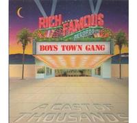 BOYS TOWN GANG - A CAST OF THOUSANDS LP (VINYL) UK RICH AND FAMOUS 1984