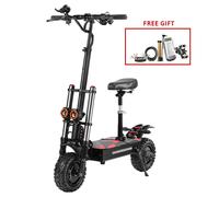 Boyueda S3-11 Trottinette Électrique, Moteur 2*3000w, Batterie 60v 38ah, Pneu 11 Pouces, Vitesse Maximale 85km/H, Autonomie 120km, Freins À Disque Hydrauliques Doubles, Amortisseur Hydraulique