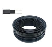 BOYUYO Câble Chauffant Antigel 220 ou 230v -autoregulant Chauffage Électrique Fil Utilisation pour Mettre Hors Gel Un Tuyau De Puit (Color : Largeur 12mm 30W/m, Size : 50m)