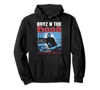 Boyz n The Hood Old English Blue Tone Portrait 90's Movie Sweat à Capuche