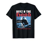 Boyz n The Hood Old English Blue Tone Portrait 90's Movie T-Shirt