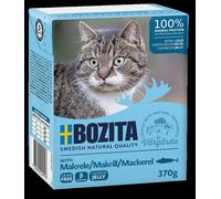 Bozita 370gx6 bouchées en gelée avec maquereau