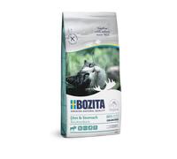 Bozita Aliment pour Chats Régime & Estomac Sans Céréales avec Élan 2 kg