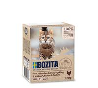 BOZITA Cat Poulet et dinde en sauce 370g x6