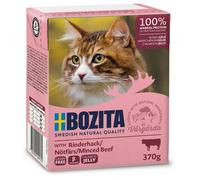 Bozita Cat Tetra Recard bouchées en gelée de bœuf haché 370g