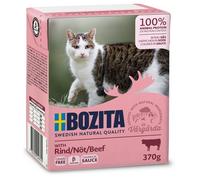 Bozita Cat Tetra Recard bouchées en sauce au bœuf 370g
