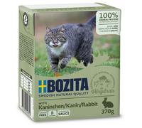 Bozita Cat Tetra Recard bouchées en sauce lapin 370g (quantité : 1 boîte)