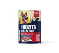 Bozita Lot de 6 boîtes de pâtes pour chien - Bœuf - 6 x 400 g | Pâte fine