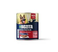 Bozita Lot de 6 boîtes de pâtes pour chiens - Bœuf - 6 x 800 g | Pâte fine