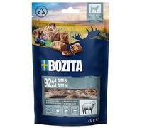 BOZITA Meaty Friandises pour Chien avec 92% d'agneau 70 g - Friandises savoureuses et savoureuses sans céréales, sans Poulet et sans glycérine - Friandises Que Votre Chien adorera