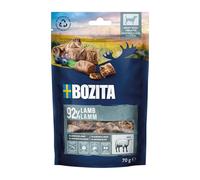 BOZITA Meaty Friandises pour Chien avec 92% d'agneau 70 g - Friandises savoureuses et savoureuses sans céréales, sans Poulet et sans glycérine - Friandises Que Votre Chien adorera
