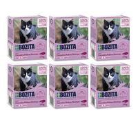 BOZITA Morceaux de viande aux crevettes en sauce 6 x 370 g