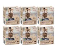 BOZITA Morceaux de viande avec volaille en sauce 6 x 370 g