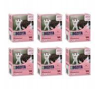 BOZITA Morceaux de viande de bœuf en sauce 6 x 370 g