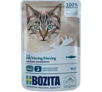 Bozita Pouch Morceaux en Sauce avec Hareng 85gx12