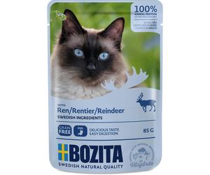 Bozita Pouch morceaux en sauce avec renne 85gx12