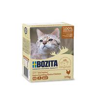 BOZITA Poulet haché en gelée pour chat 370g x6