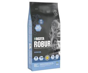 Bozita ROBUR Adult Senior Poulet 12 kg - Nourriture sèche pour Chien à Haute Acceptation, postbiotiques, sans blé pour Votre ami à Quatre Pattes avec Beaucoup d'expérience de Vie
