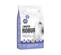 Bozita ROBUR Adult Sensitive Single Protein Agneau Nourriture sèche pour Chien 3 kg Haute Acceptation, postbiotiques et Seulement Agneau comme Source de protéines animales