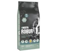 Bozita ROBUR Puppy & Junior XL Poulet 12 kg - Nourriture sèche pour chiots à haute acceptation, postbiotiques, sans blé pour les races moyennes à grandes et les chiots qui veulent une grande croquette