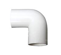 BOZONLI 90 Degrés Coude Tube D'isolation électrique Câble Fil de Tube Gaine Wrap, Raccord de Tuyau PVC Coude Connecteurs, pour Câble électrique, Tube, Ø 25mm, 10 pièces