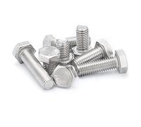 BOZONLI Boulons à Six Pans Acier inoxydable Bouton à tête Hexagonale Socket Tête Câble Boulons Vis M10×16mm,5 pcs